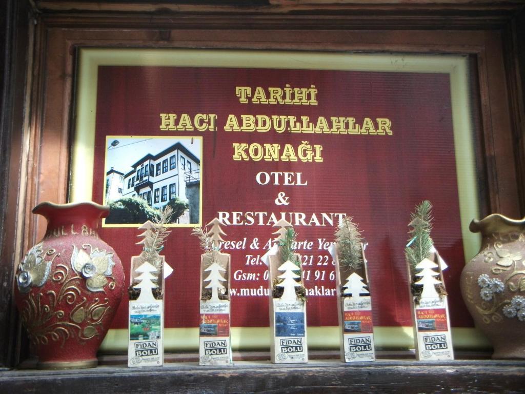 Hotel Haci Abdullahlar Konagi Mudurnu Exterior foto